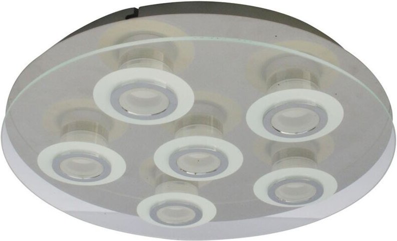 Italux Flavio Moderne 6-flammige Cluster-Deckenleuchte LED, 3000K