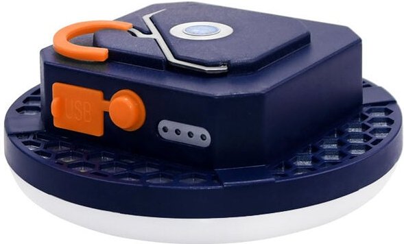 Gotrays - Tragbare Campinglaterne, 4800 mAh, per usb wiederaufladbares Zeltlicht mit Magnetfuß, IP65 wasserdichte LED-La...