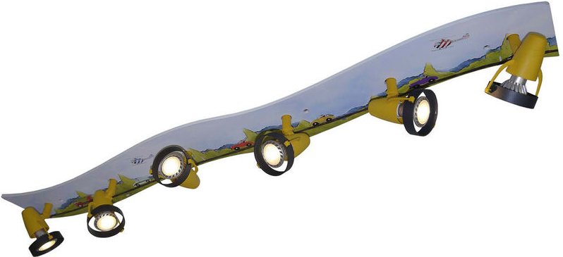 Led Strahlerleiste xxl 6 Spots schwenkbar Deckenstrahler für optimales Licht