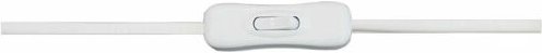 Electro Dh - Schalter mit Kabel 2 m. 2A/250V Farbe White 11.576/B 8430552075768