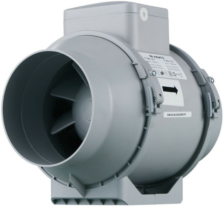 Rohrventilator Lüfter tt Pro 125 u bis 350 m³/h