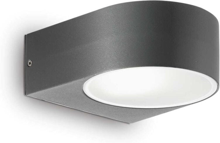 Ideal Lux - Iko - 1 Licht Outdoor Up Down Wandleuchte Anthrazit IP55, E27