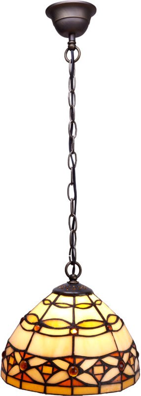 Deckenpendelleuchte kleinerer Durchmesser 20 cm mit Kette der Ivory-Serie