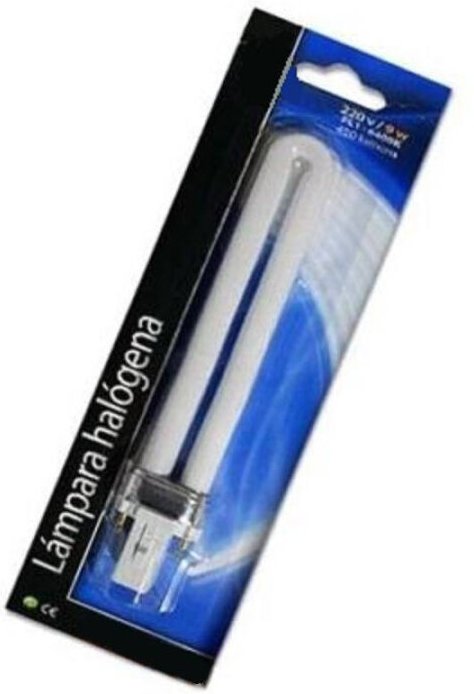 Trade Shop Traesio - Trade Shop - halogenbirne PL1 9 watt 450 lumen 6400 k kaltes licht -