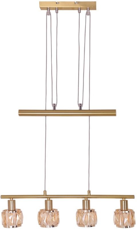 Naeve JOSEFA Bar Pendelleuchte Deckenleuchte Gold 1xE14 3000K