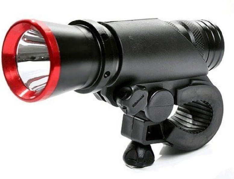 Trade Shop Traesio - Trade Shop - frontlicht lampe led licht 270 lumen fahrrad fahrrad sicherheit taschenlampe -