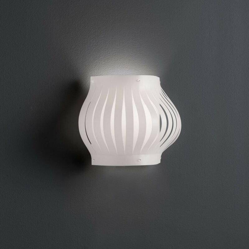 Balkonwandleuchte Weiß 33 x 17 x 25 h