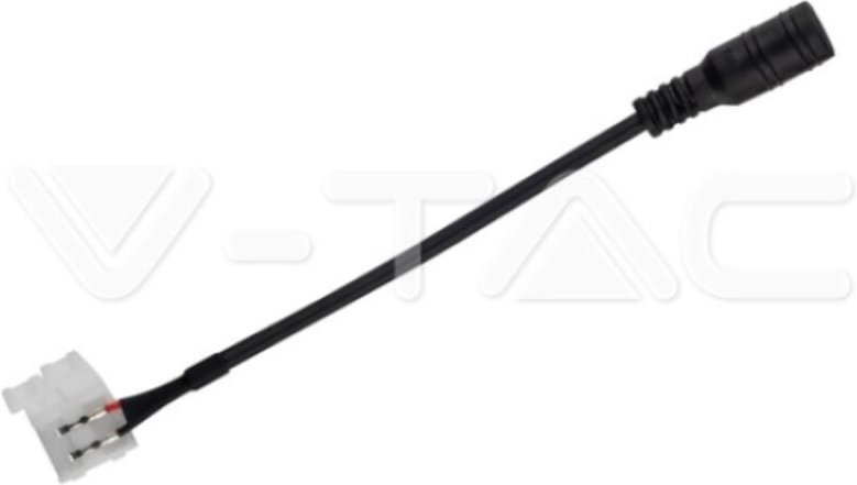 2-poliger SMD3528-LED-Streifenanschluss mit 2,1-mm-Buchse - V-tac