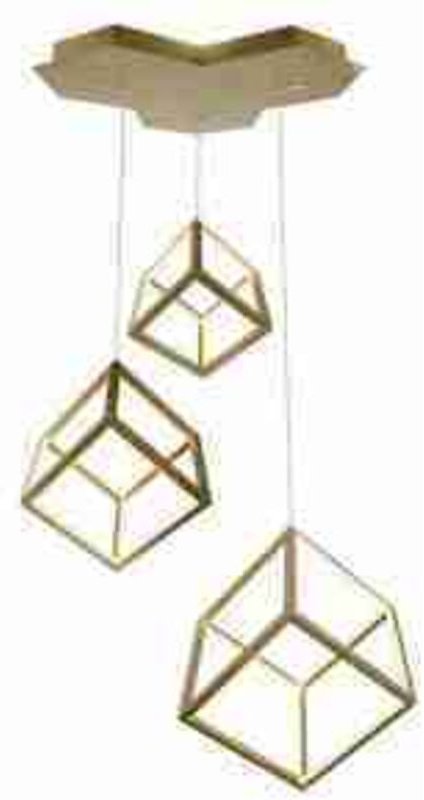 LED15341 VT-7920 LED Würfellicht RGB D404040CM