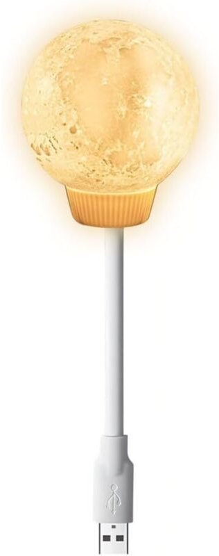 Ineasicer - Mondlichter fürs Schlafzimmer, Mondlampe LED-Mondnachtlicht, USB-betrieben, Sprachsteuerung mit Timern Schla...