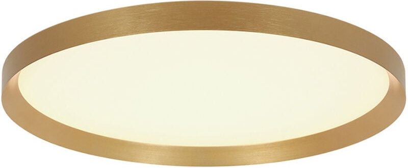 Steinhauer - deckenleuchte - Flady - gold - metall - Ø 30cm - LED