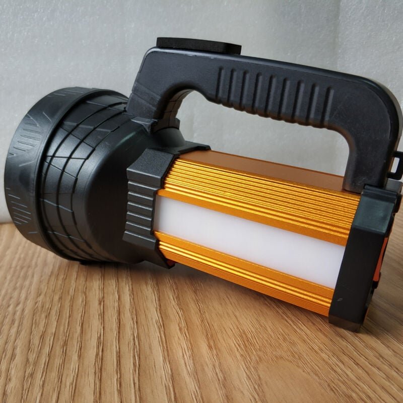 Thumbnail - Wiederaufladbare LED-Taschenlampe, wasserdicht, IPX4, tragbare Campinglampe, 10.000 mAh, Campinglampe, tragbarer Scheinw...