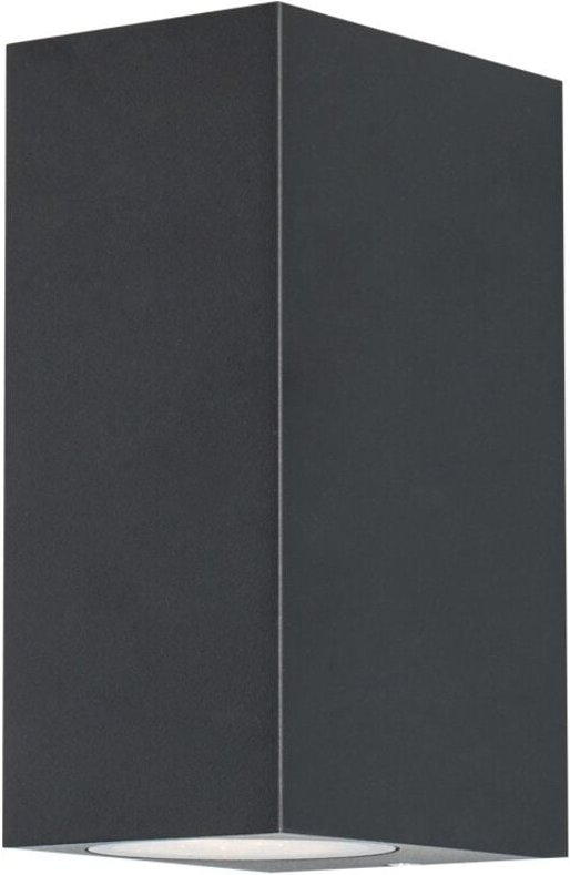 Außenwandleuchte Confo Evo 2xGU10 IP44 Schwarz