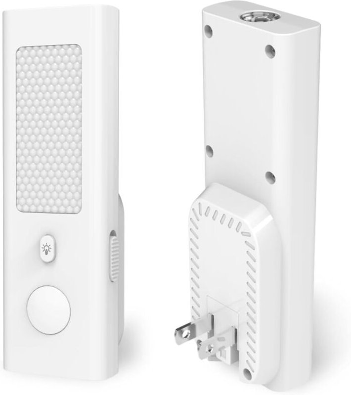 Intelligentes Nachtlicht mit Bewegungssensor – 5-in-1 wiederaufladbares automatisches Nachtlicht, tragbare und netzbetri...