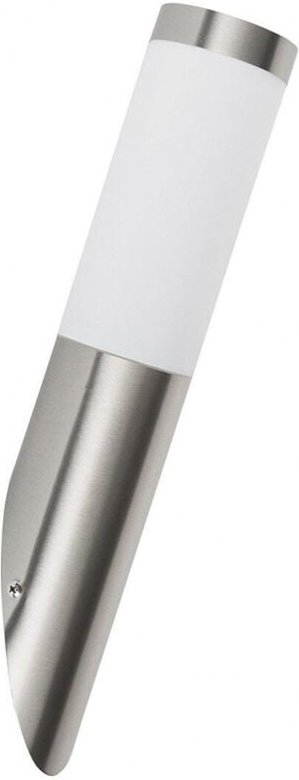 Außen Gartenfackel Wandleuchte 1xE27 silber IP44 SU-MA Inox ST 021