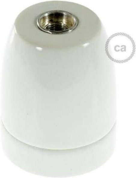 Creative Cables - Creative-cables italia porzellanfassung e27 weiss 25995