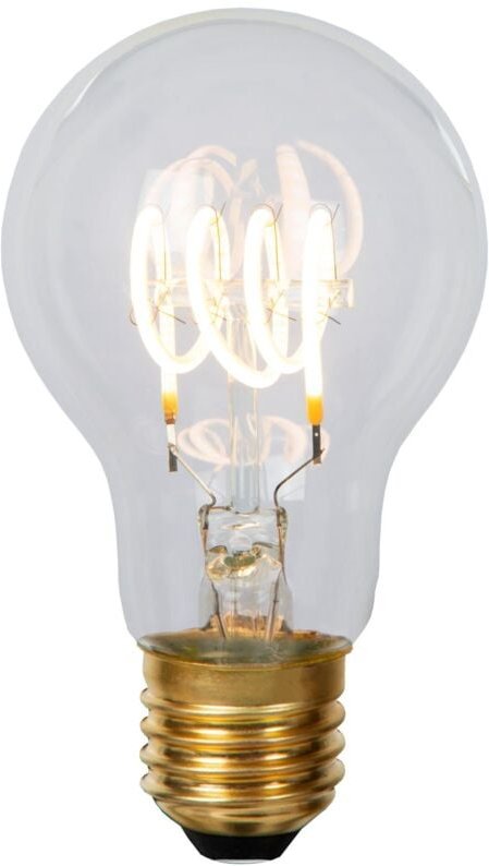 Lucide - A60 - Glühfadenlampe - ø 6 cm - led Dim. - E27 - 1x4,9W 2700K - Transparent
