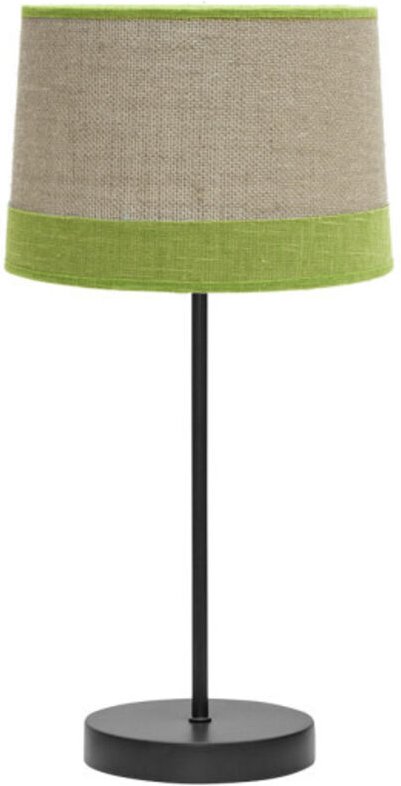 Tietar Tischleuchte mit grünen Details Fabrilamp