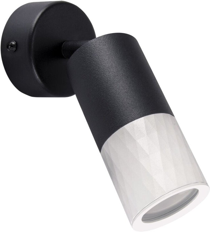 PIANO SPT GU10 IP20 Wandleuchte, schwarz/weiß