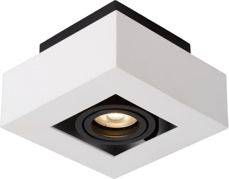 Xirax - Deckenstrahler - led Dim to warm - GU10 - 1x5W 2200K/3000K - Weiß - Lucide