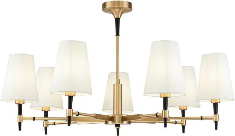 Thumbnail - Zaragoza Kronleuchter Messing, 7 Licht, E14