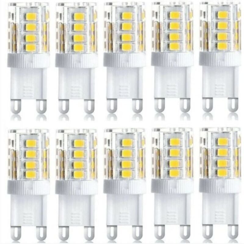 Thumbnail - Shining House - 10 Stück LED-Fluter, G9-LED-Leuchtmittel, 5 w, warmweiß, kaltweiß, energiesparende LED-Leuchtmittel, Ers...