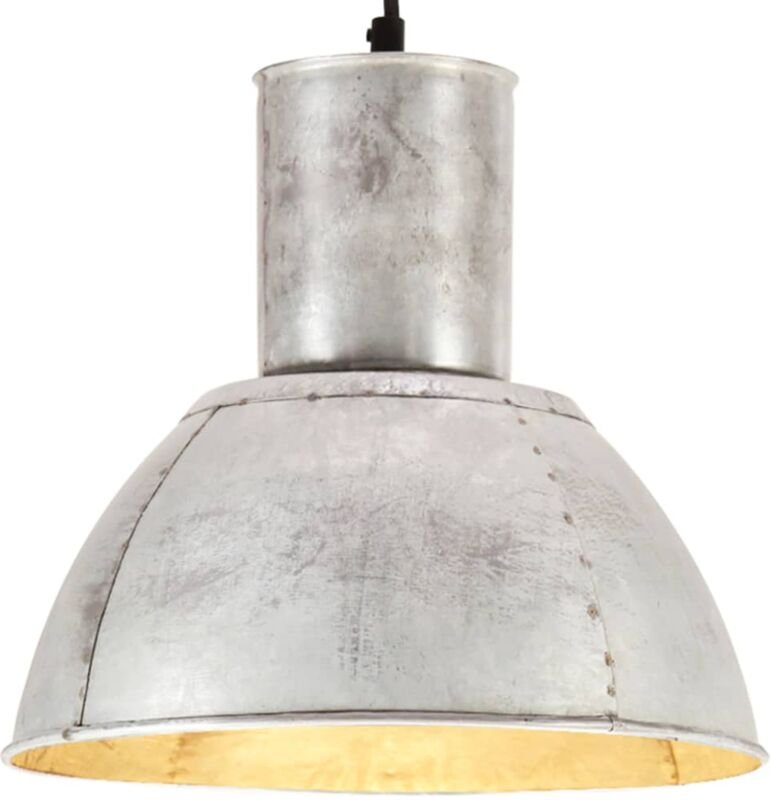 Prolenta Premium Hängelampe 25 W Silbern Rund 28,5 cm E27