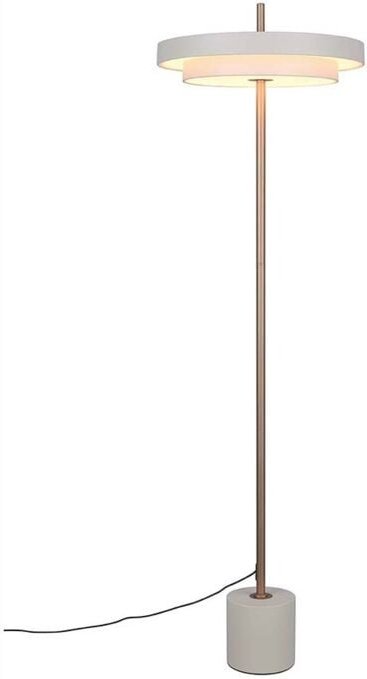 Thumbnail - Stehleuchte Standleuchte Leselampe warm grey Touchdimmer LED H 138 cm