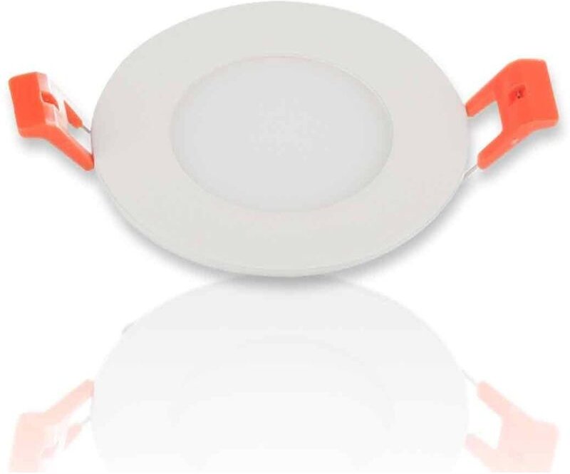 LED Panel Einbaustrahler rund weiss 3W Ø85mm 4000K