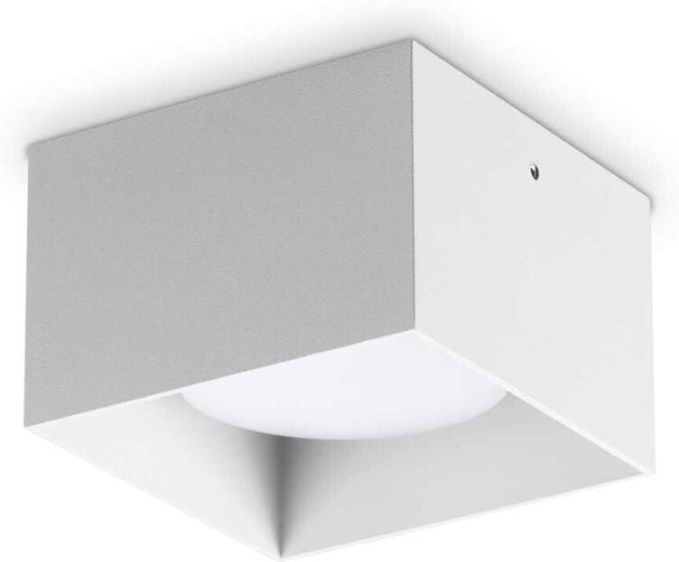 Thumbnail - Spike Quadratisches Aufbau-Downlight Weiß - Ideal Lux