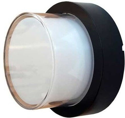 Schwarze LED-Wandleuchten - Außenleuchten - Ohne - Kappe - IP65 - 7W - 550 Lumen - 3000K