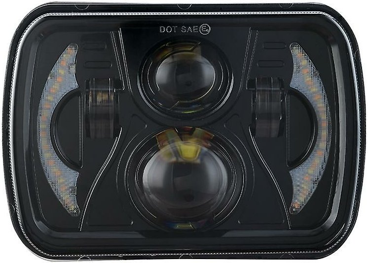 Woosien - stücke H6054 7x6 zoll 5x7 Zoll Led Projektor Scheinwerfer Sealed Beam Für Plym Wrangler Xj yj