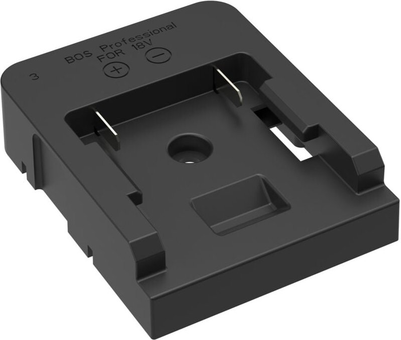 ANSMANN Adapterplatte für Bosch Akku, USB Adapter für Ansmann Baustrahler