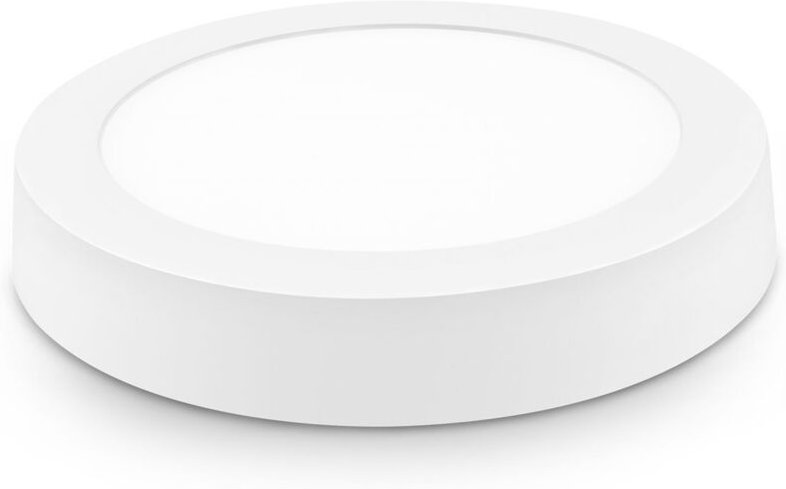 LED-Downlight rund mattweiße Oberfläche 24W warm