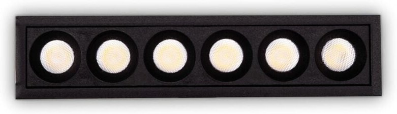 Lika 10W 6x led Einbaustrahler Weiß 4000K - Ideal Lux