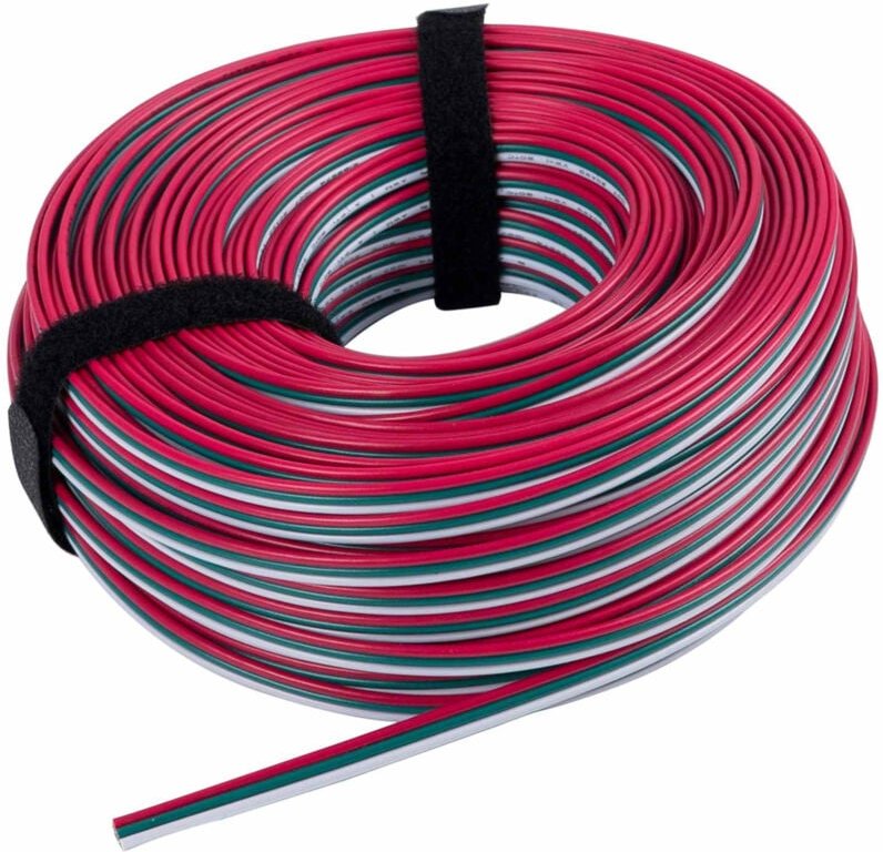 12-24V CCT-LED-Streifen Anschlusskabel - 6 oder 50 m lang