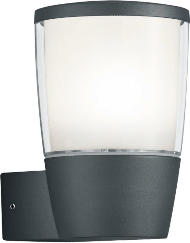 Etc-shop - Wandleuchte Außenleuchte Außenlampe Wandlampe Hauswandleuchte Balkon, anthrazit IP54, 1x led 7 Watt 700 Lumen...