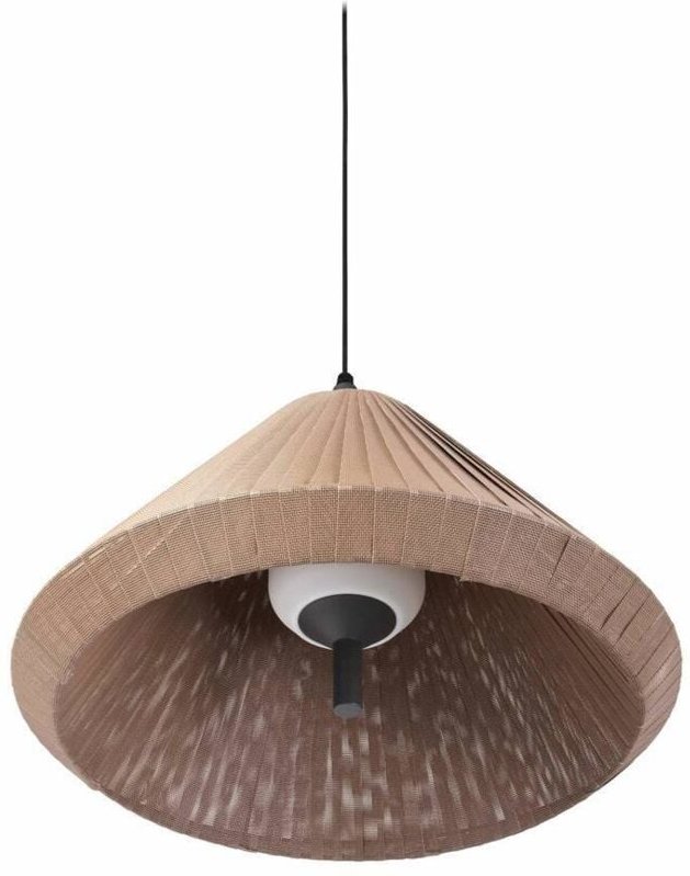 Faro SAIGON Graue, braune Pendelleuchte T70 Cone Cap 2700K IP65