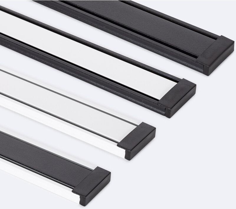 Efectoled - Magnetschiene 25mm SuperSlim Aufbau 48V 2m Weiß / Weiß