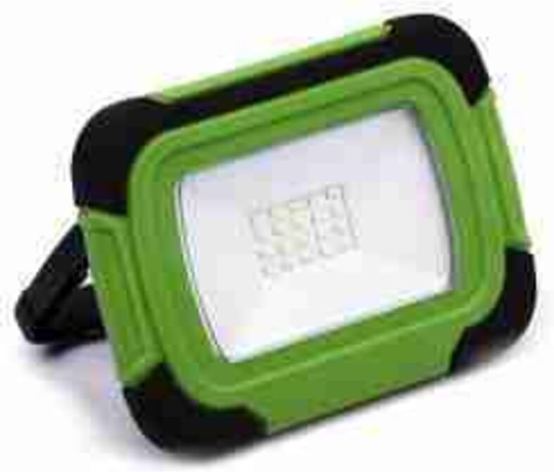 LED503 VT-10-R 10W LED Flutlicht Wiederaufladbar SAMSUNG CHIP USB + SOS Funktion IP44 4000