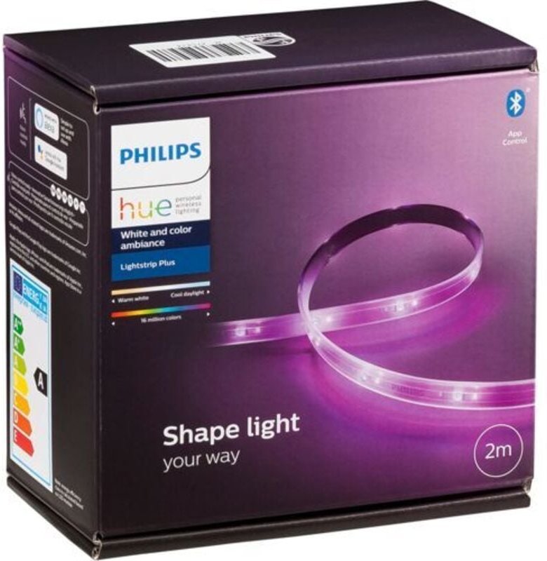 Philips Hue - LightStrip Plus 2m 1600lm White Color Ambiance bt