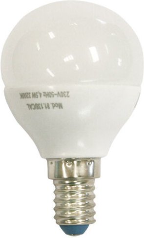 Electro Dh - G45 LED-Lampe. E-14. 4.5W. Warmes Licht 81.138/CAL 8430552144266