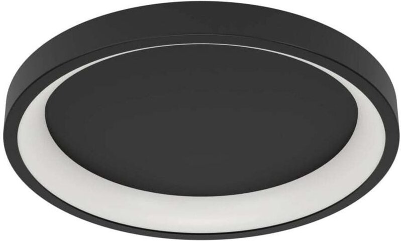 Eglo LED Deckenleuchte Lorezello-Z schwarz Ø 35 x 8 cm warmweiß-kaltweiß dimmbar