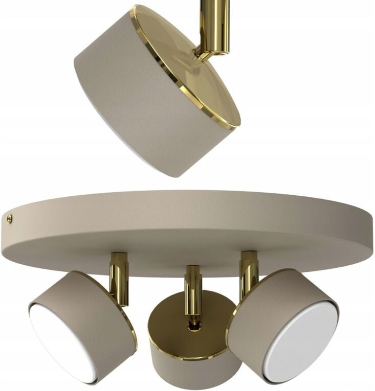 DECKENLEUCHTE KASHMIR GX53 POLISH LED LAMP 3-flammig