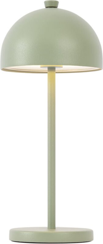 Tischleuchte Grün inkl. led IP54 Wiederaufladbar mit Ladestation - Squirrel