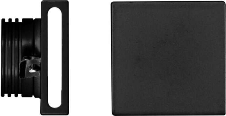 Beneito Faure - Steps - Beneito & Faure LED-Einbauleuchte für Stufen - 4 w, Warmweiß 3000 k, 120° - Schwarze quadratisch...