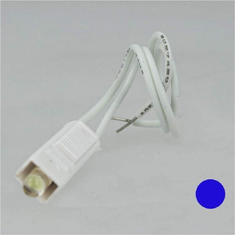 Trade Shop Traesio - Trade Shop - led 220V 0,5W lampada für compatibible bticino axolut - Blau