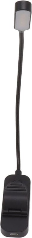 Hztyyier Tragbares, wiederaufladbares Leselicht zum Anklipsen, 3 Farbtemperaturen, stufenloses Dimmen, 8 LEDs, USB-Ladeg...
