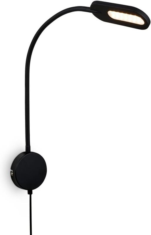 Thumbnail - LED-Wandleuchte 2177015 schwarz, 6W, 650lm, 3000K - Briloner