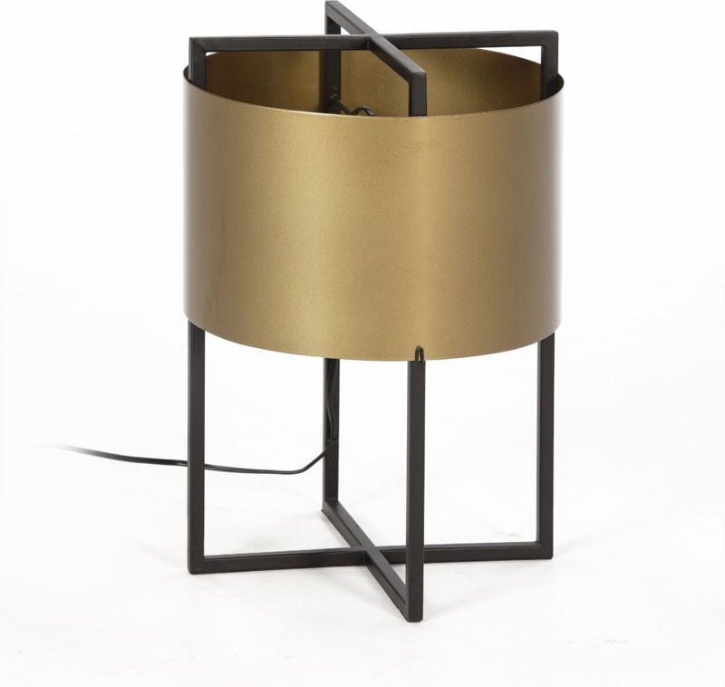 Tischlampe 31X31X46 Metall Gold/Schwarz
